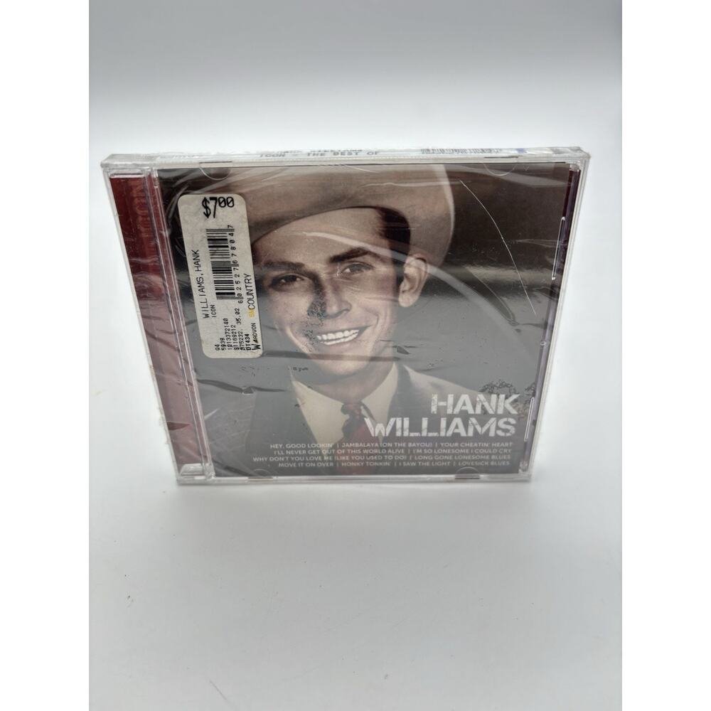[NEW, SEALED] Icon by Hank Williams (CD, 2011)
